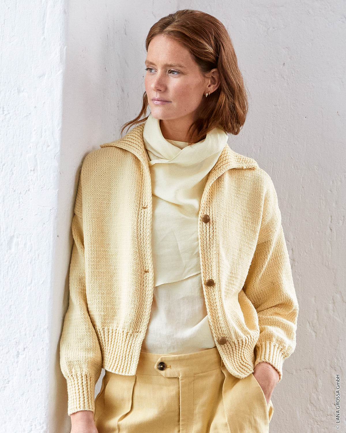 Cardigan Gerda 1 Strickpaket - Cool Wool Superbig