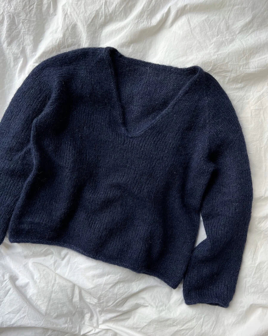 Kumulus Bluse Strickpaket - Silkhair doppelfädig