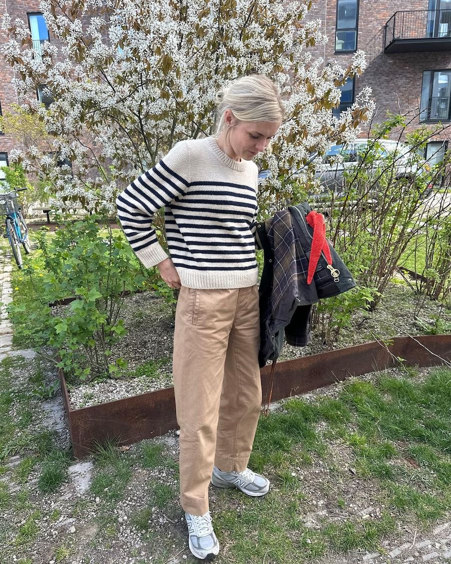Lyon Sweater Strickpaket - Cool Wool und Silkhair
