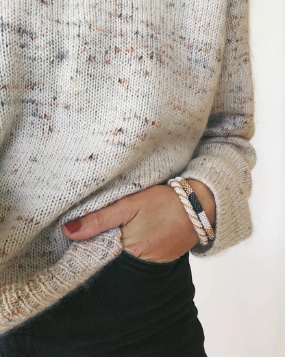 Kein Schnickschnack Pullover Strickset – Ecopuno & Silkhair
