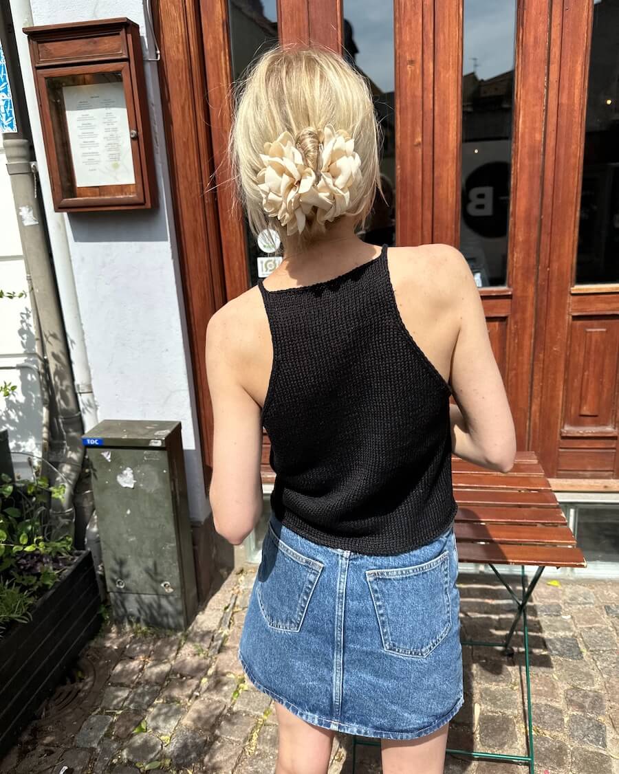 Audrey Top Anleitung - PetiteKnit