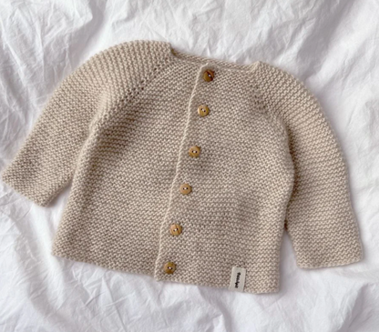 Anfängerjacke Anleitung - PetiteKnit