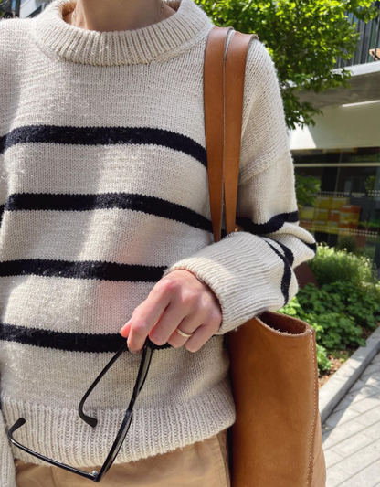 Marseille Sweater Anleitung - PetiteKnit