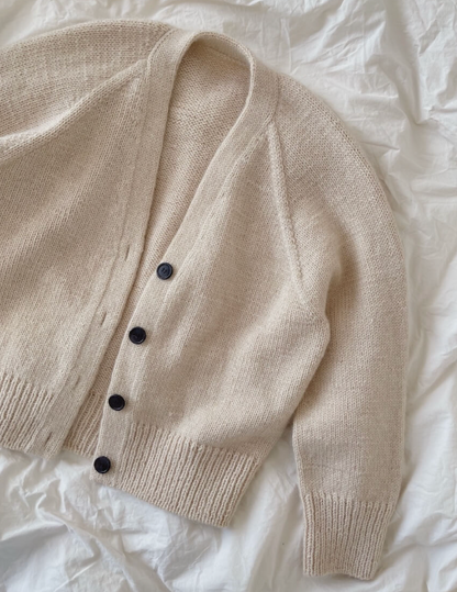 Champagner Cardigan Anleitung - PetiteKnit