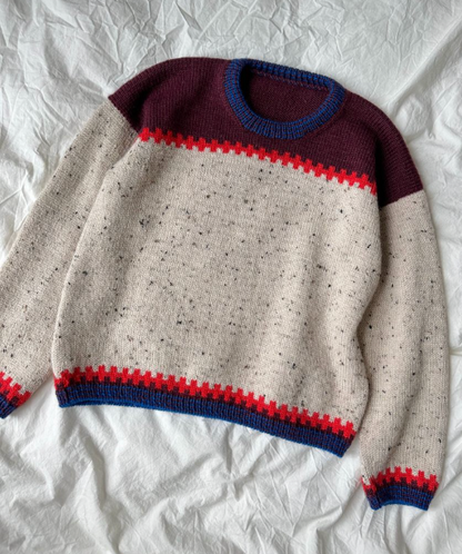 Cross Sweater Anleitung - PetiteKnit