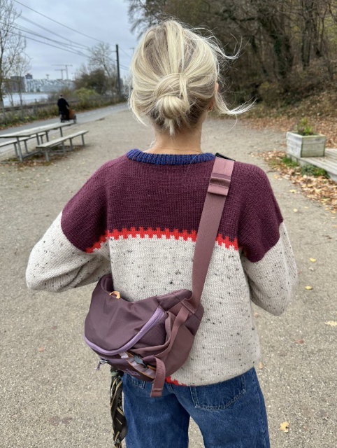 Cross Sweater Anleitung - PetiteKnit