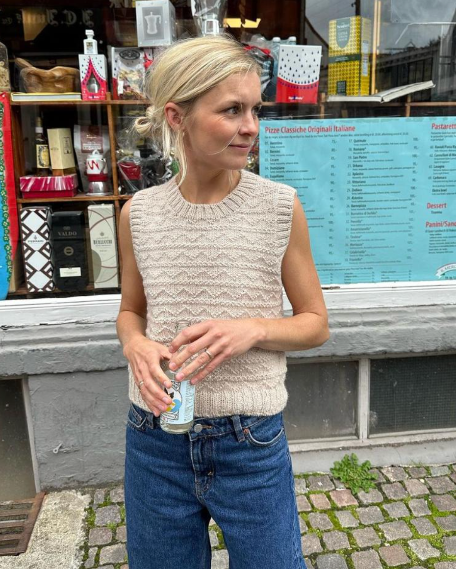 Sille Slipover Anleitung - PetiteKnit