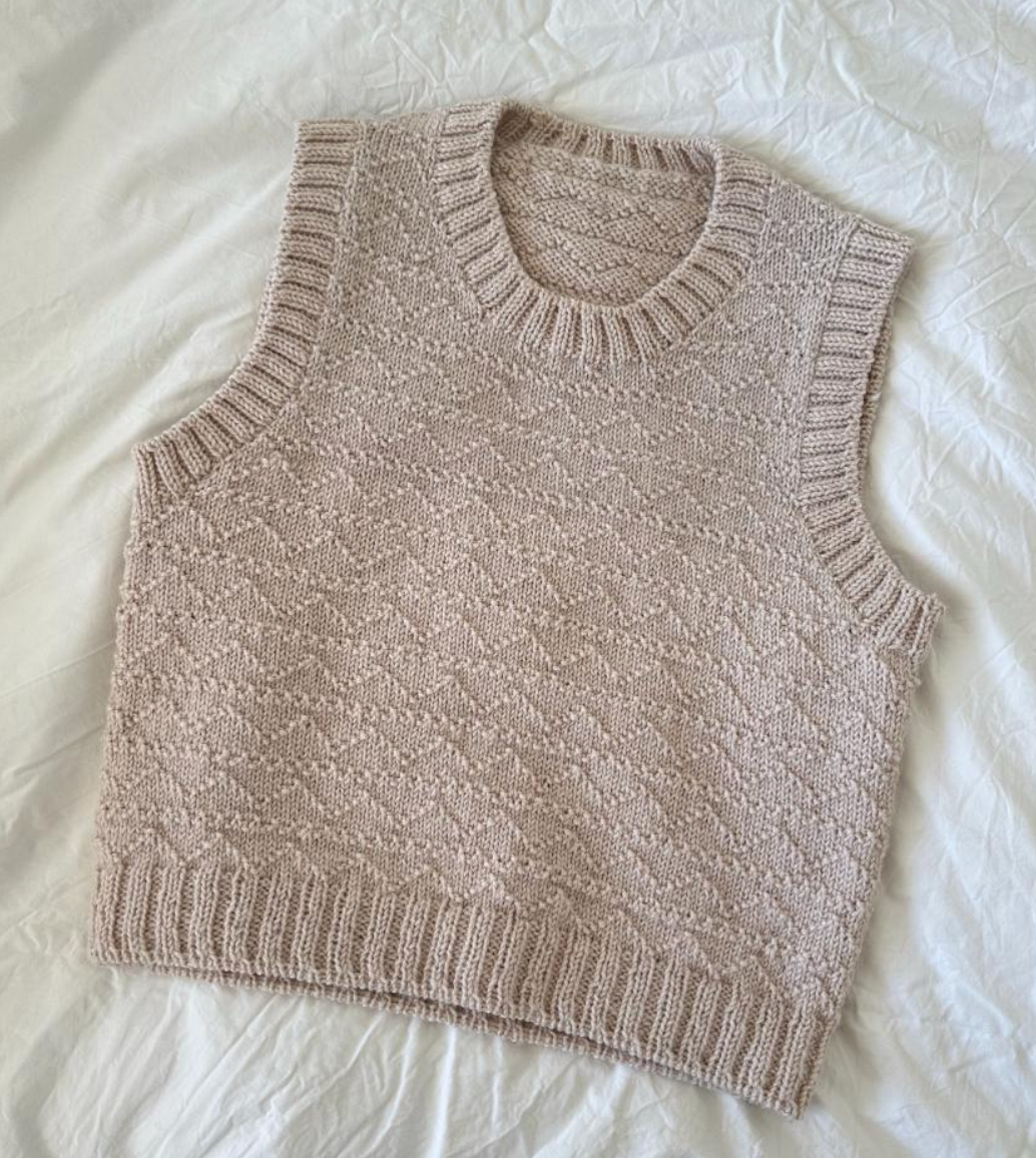 Sille Slipover Anleitung - PetiteKnit