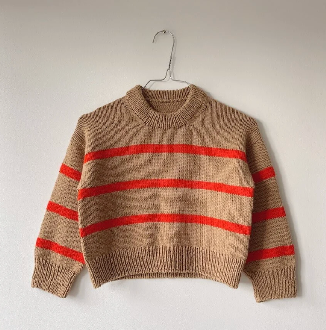 Marseille Sweater Junior Anleitung - PetiteKnit