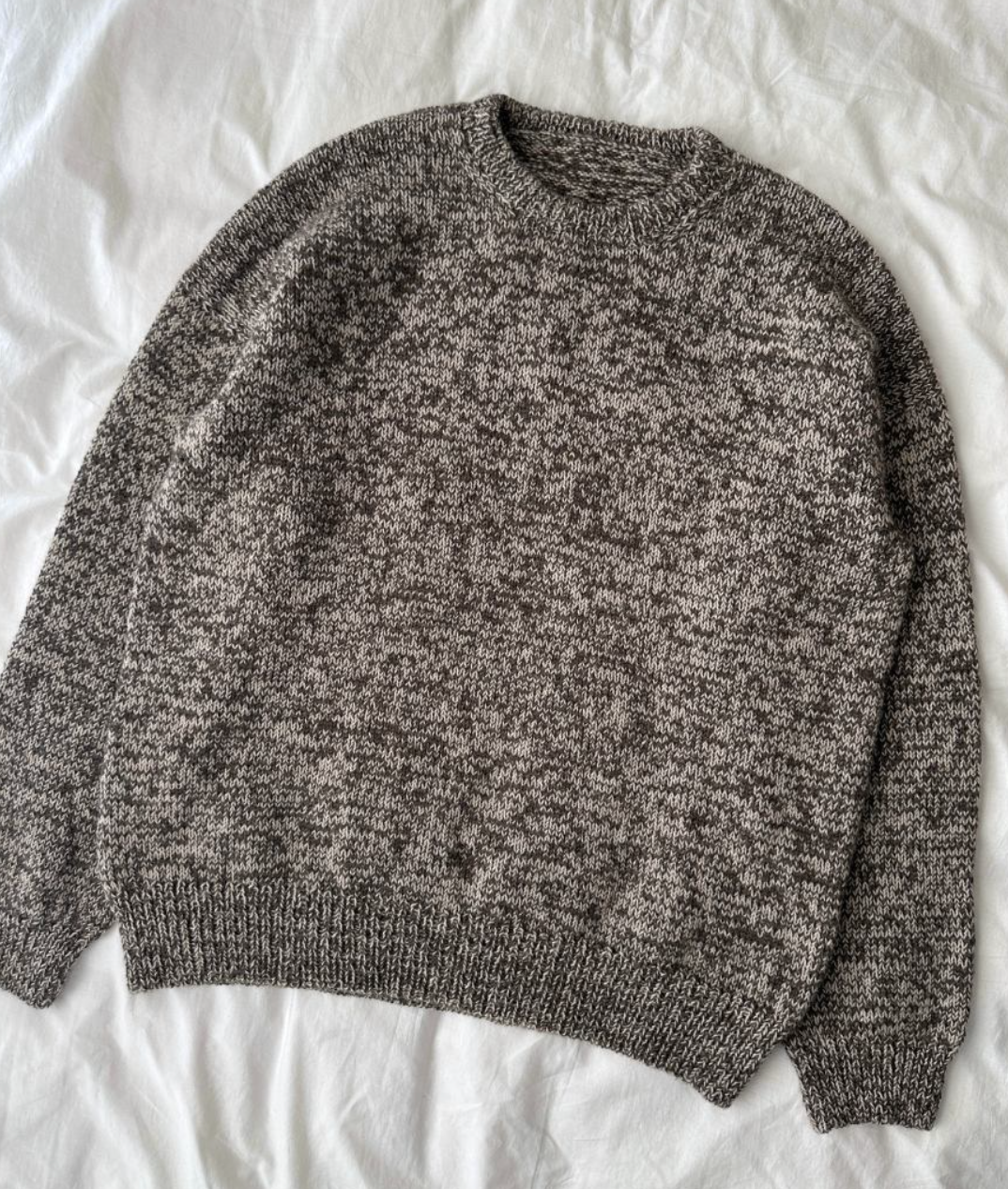Melange Sweater Man Anleitung - PetiteKnit