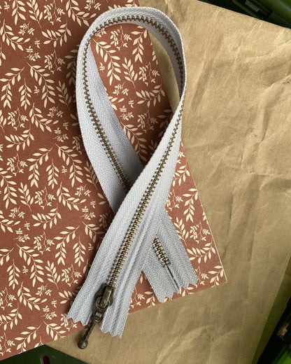 Reißverschluss 35 cm - Dove Grey - PetiteKnit