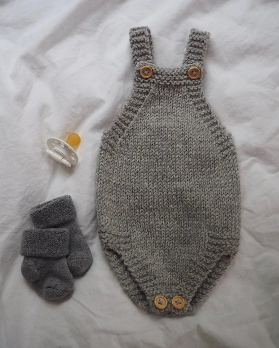 Kleiner Bruder Strampler Strickpaket - Alta Moda Alpaca