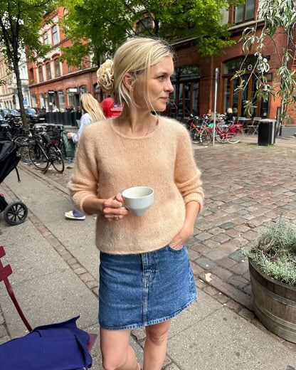 Kumulus Bluse O-neck Anleitung - PetiteKnit