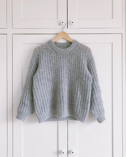 September Sweater Strickpaket - Silkhair (dreifädig)