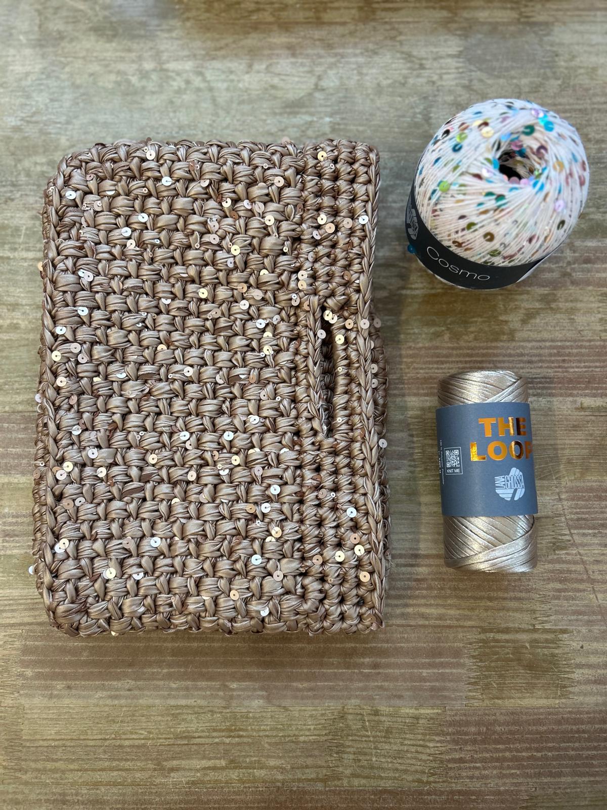 Lauras Sommer-Glitzer Bag Anleitung