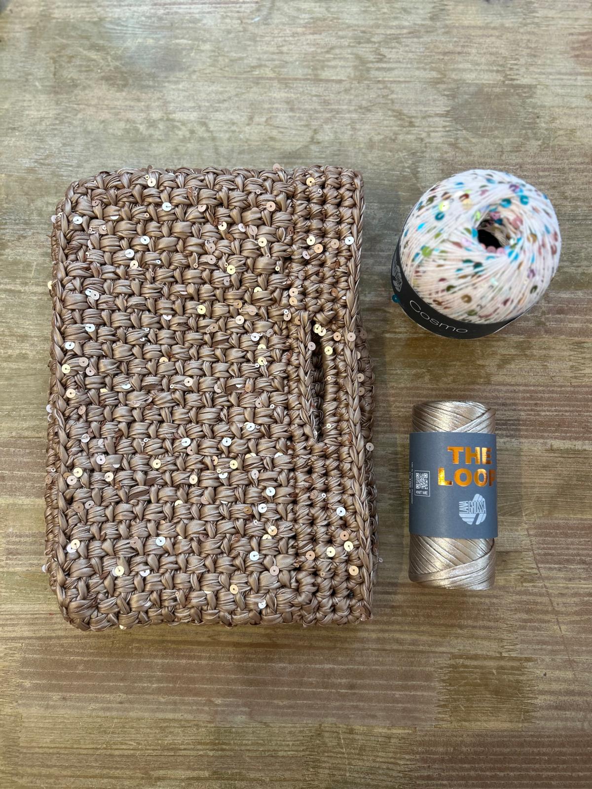 Lauras Sommer-Glitzer Bag Anleitung