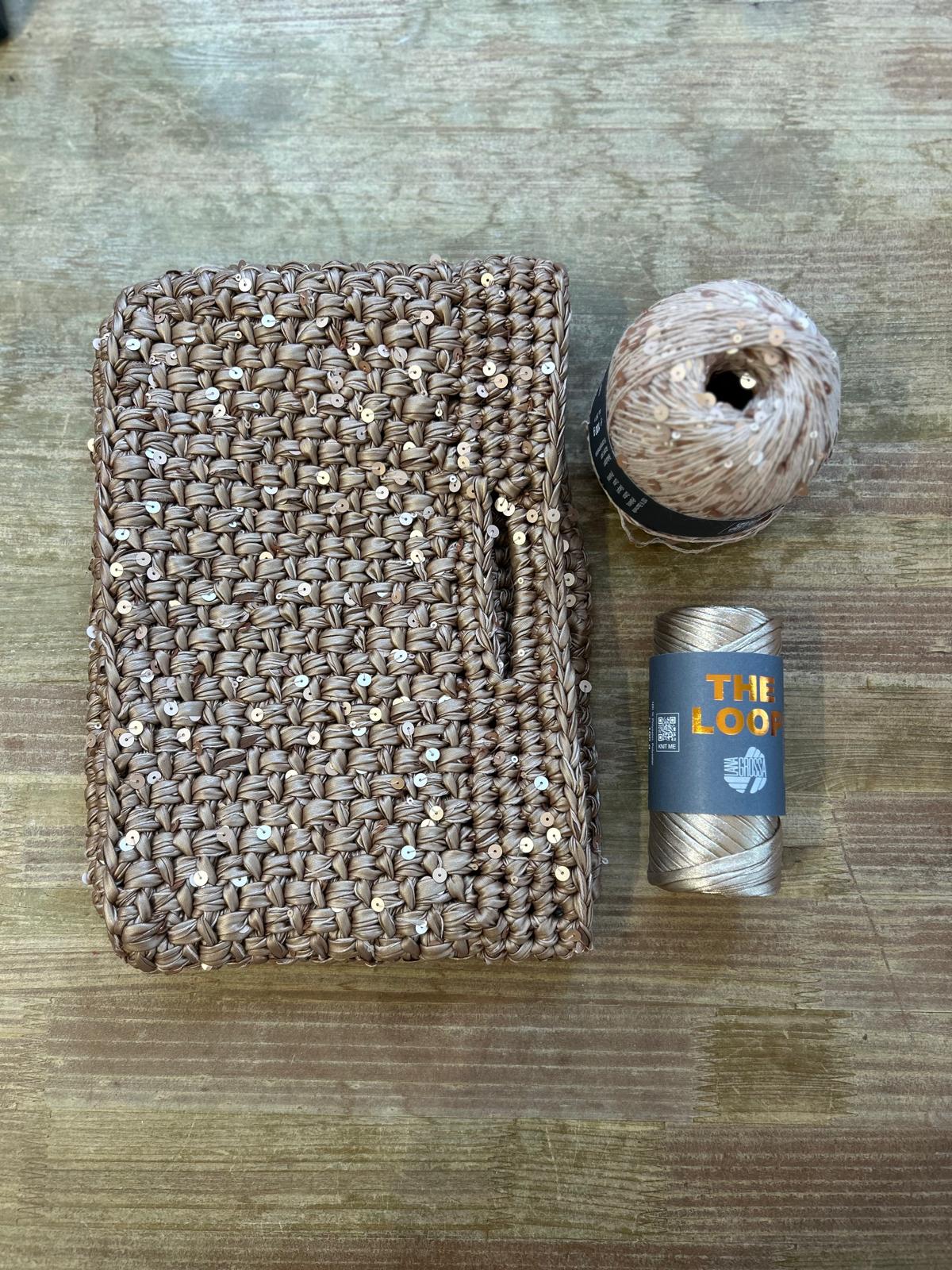 Lauras Sommer-Glitzer Bag Anleitung