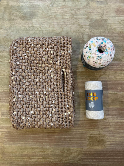 Lauras Sommer-Glitzer Bag Anleitung
