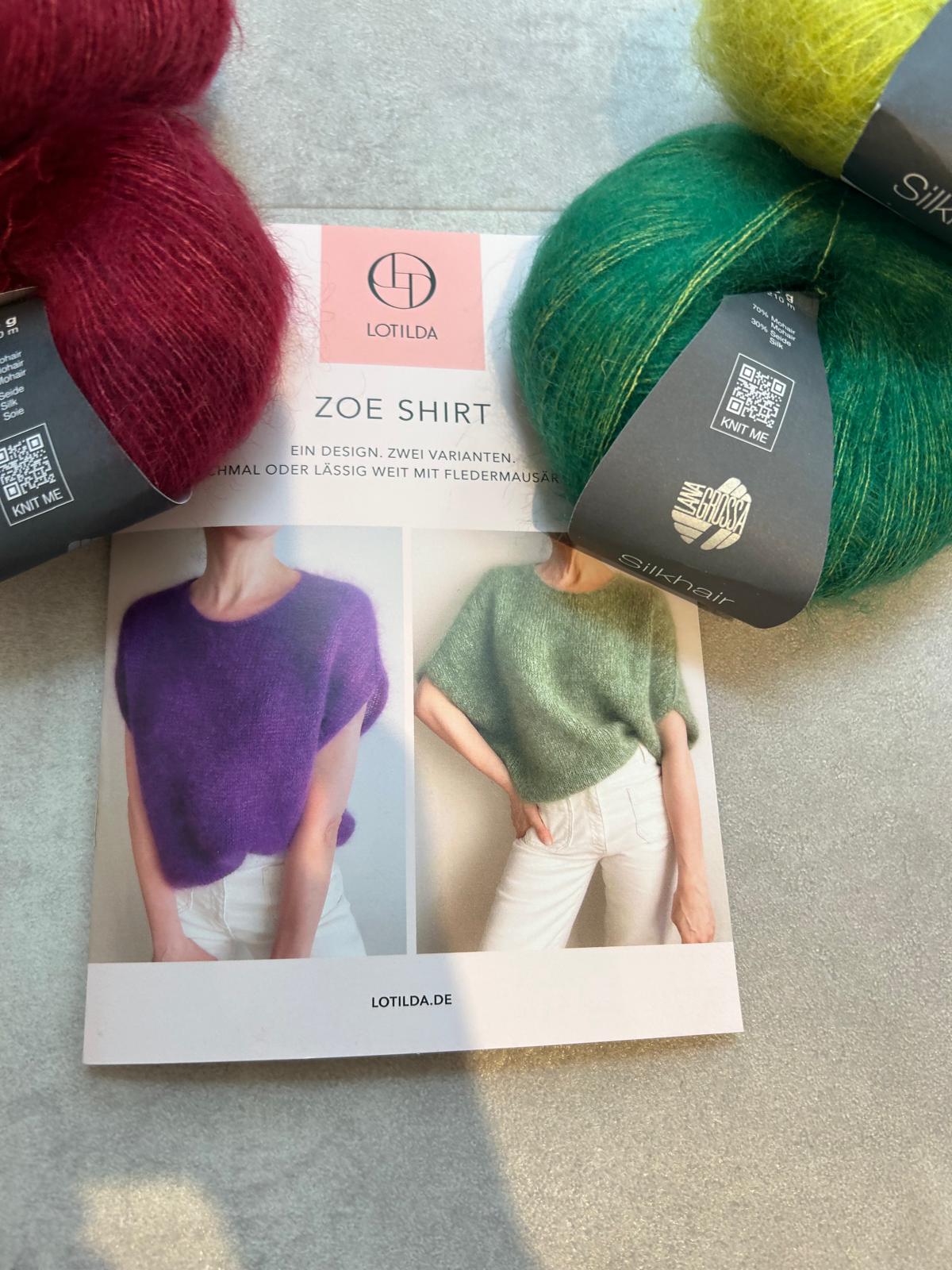 Zoe Shirt Anleitung - Lotilda