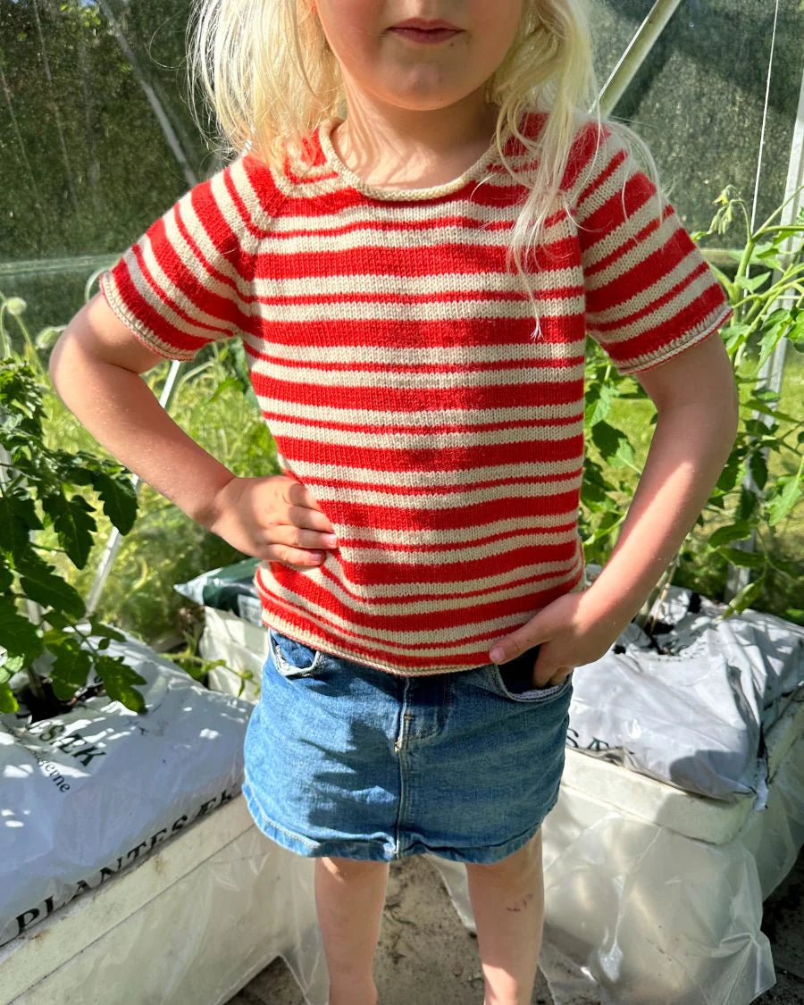 Amelie Tee Junior Anleitung - PetiteKnit