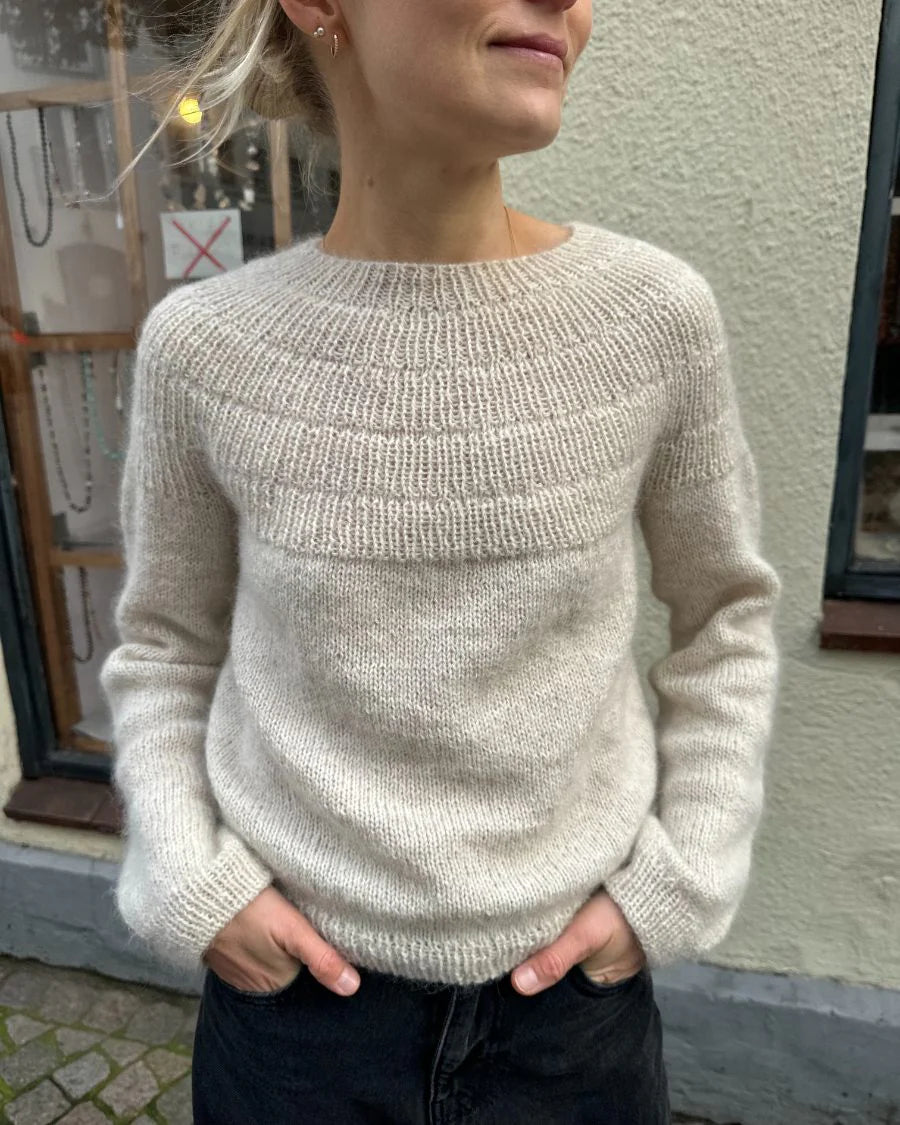 Ankers Pullover My Size Strickpaket - Cool Wool und Silkhair