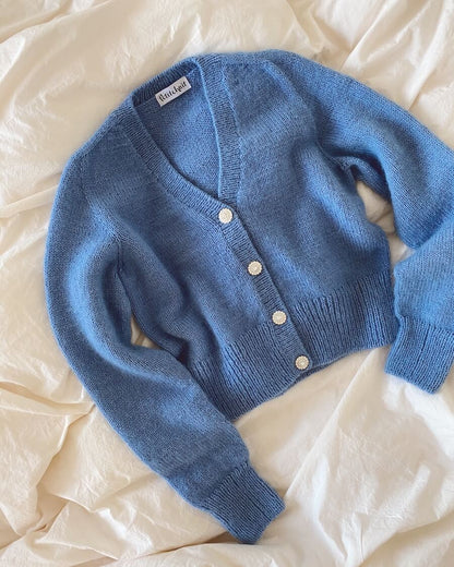 April Cardigan Strickpaket - Ecopuno und Silkhair