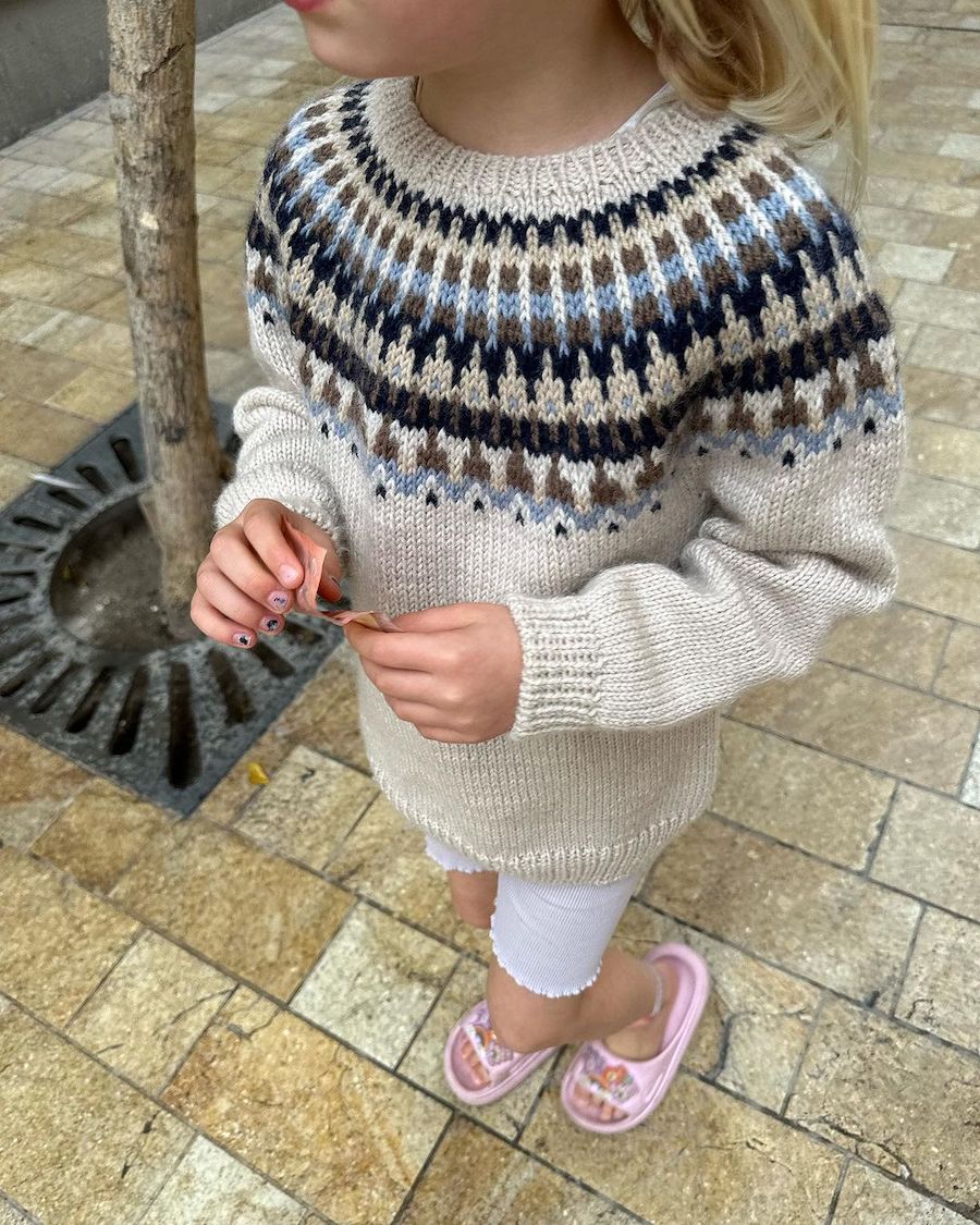 Celeste Sweater Junior Strickpaket - Cool Wool Big