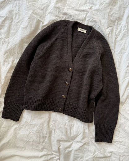 Champagner Cardigan Strickpaket - Cool Wool Big und Silkhair