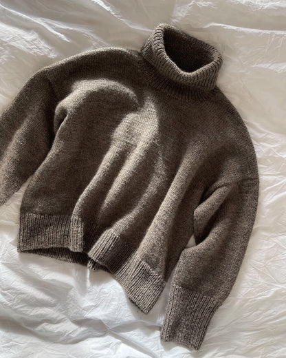Chestnut Sweater Strickpaket - Alta Moda Alpaca