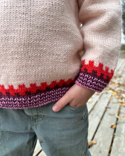 Cross Sweater Junior Strickpaket - Cool Wool Big