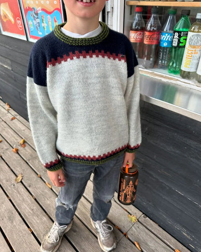 Cross Sweater Junior Strickpaket - Cool Wool Big