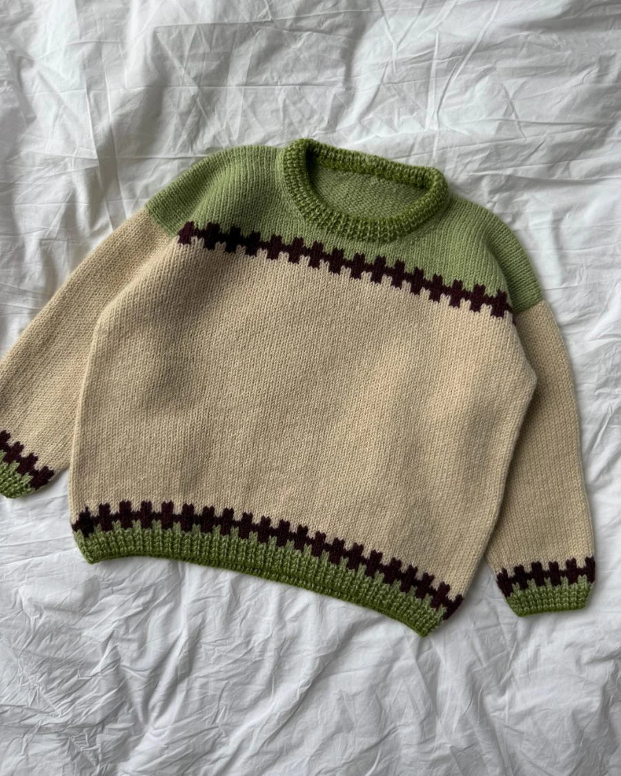 Cross Sweater Junior Strickpaket - Cool Wool Big