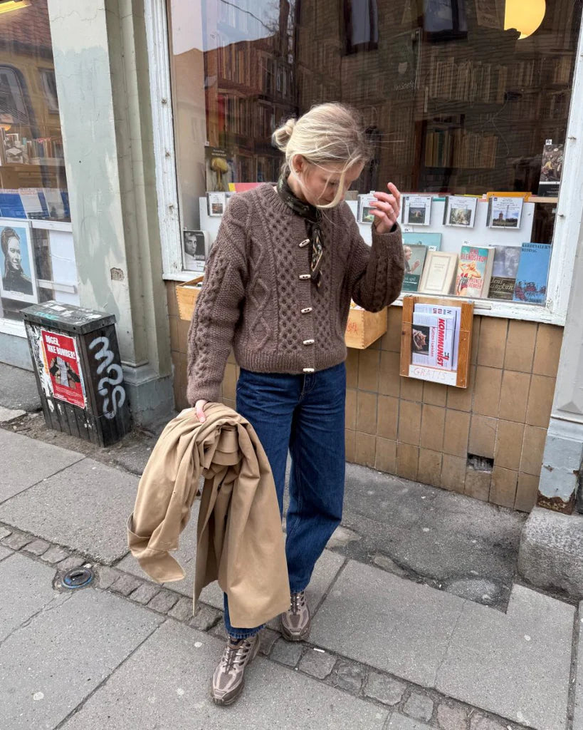 Dagmar Jacke Anleitung - PetiteKnit