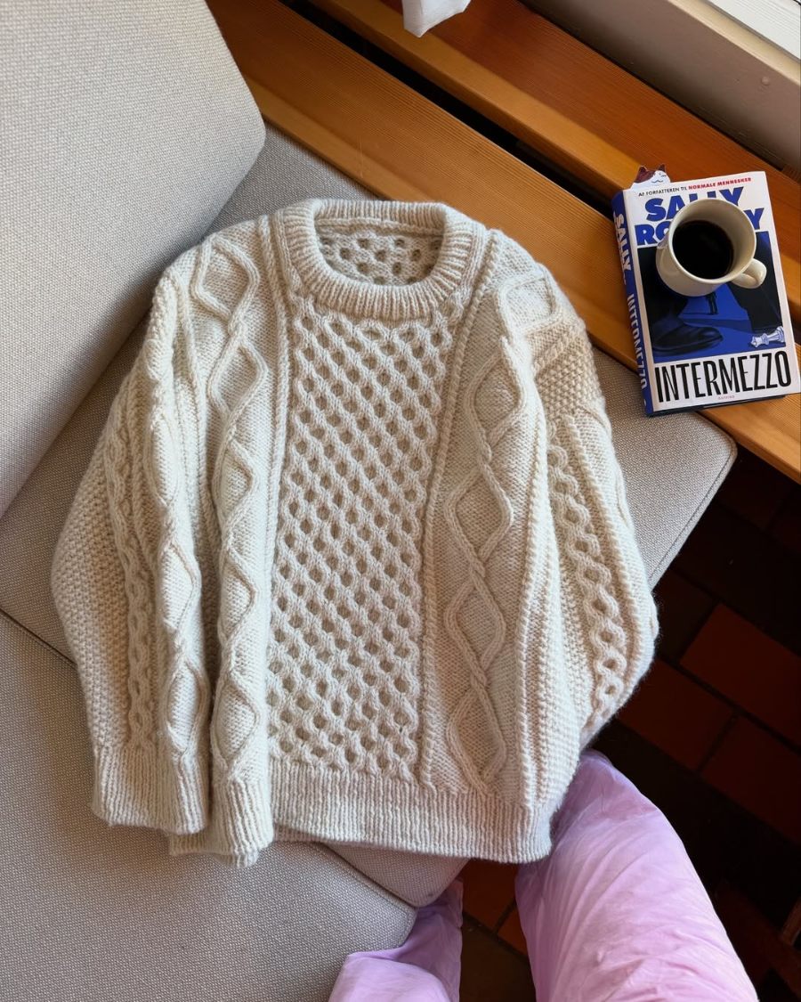 Dagmar Sweater Strickpaket - Alta Moda Alpaca