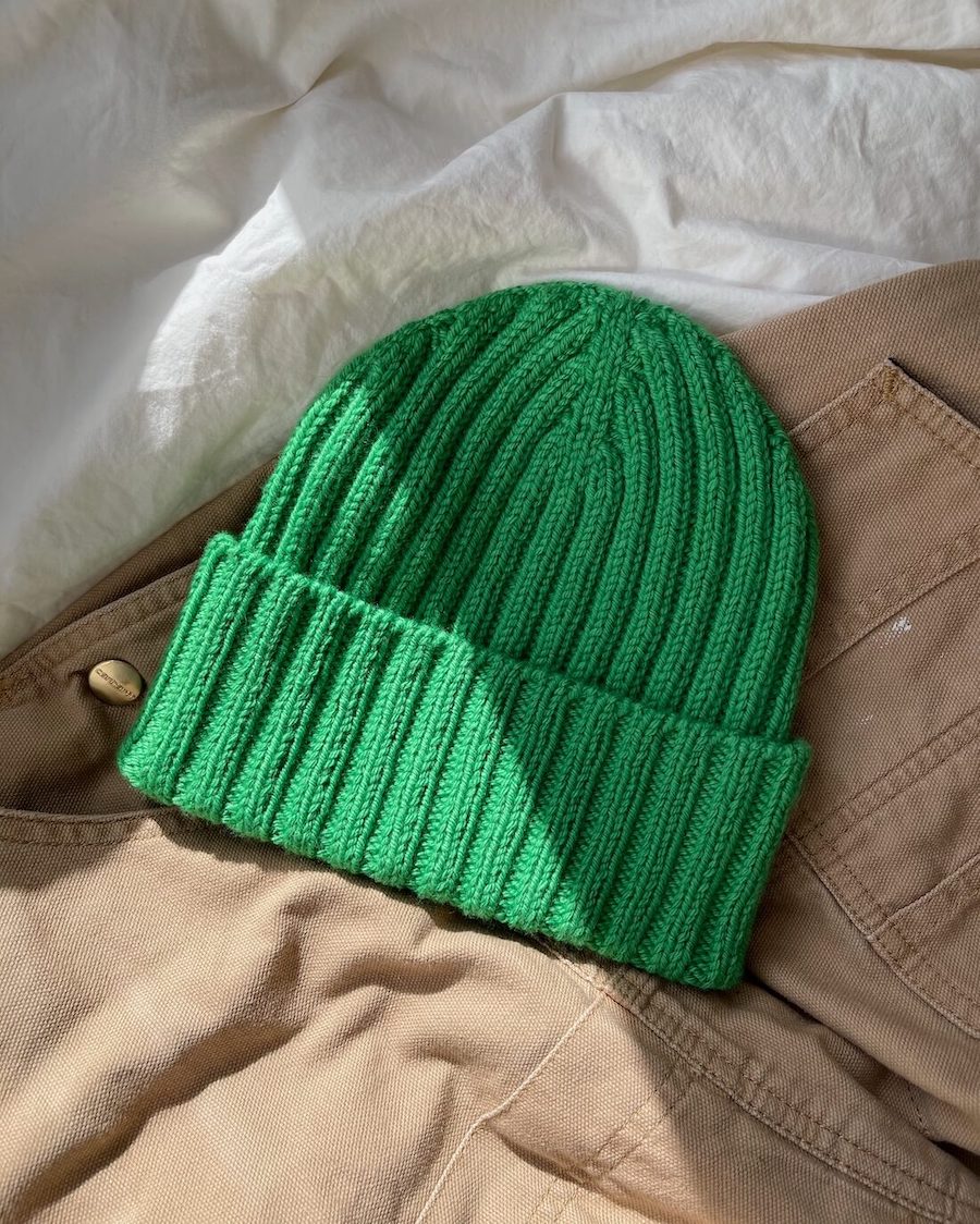 Hipster Mütze Strickpaket - Cool Wool