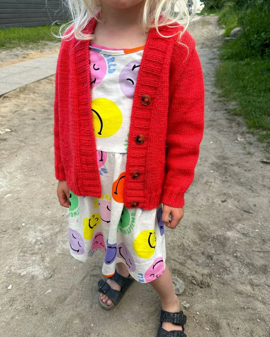 Eva Cardigan Strickpaket - Cool Wool Big