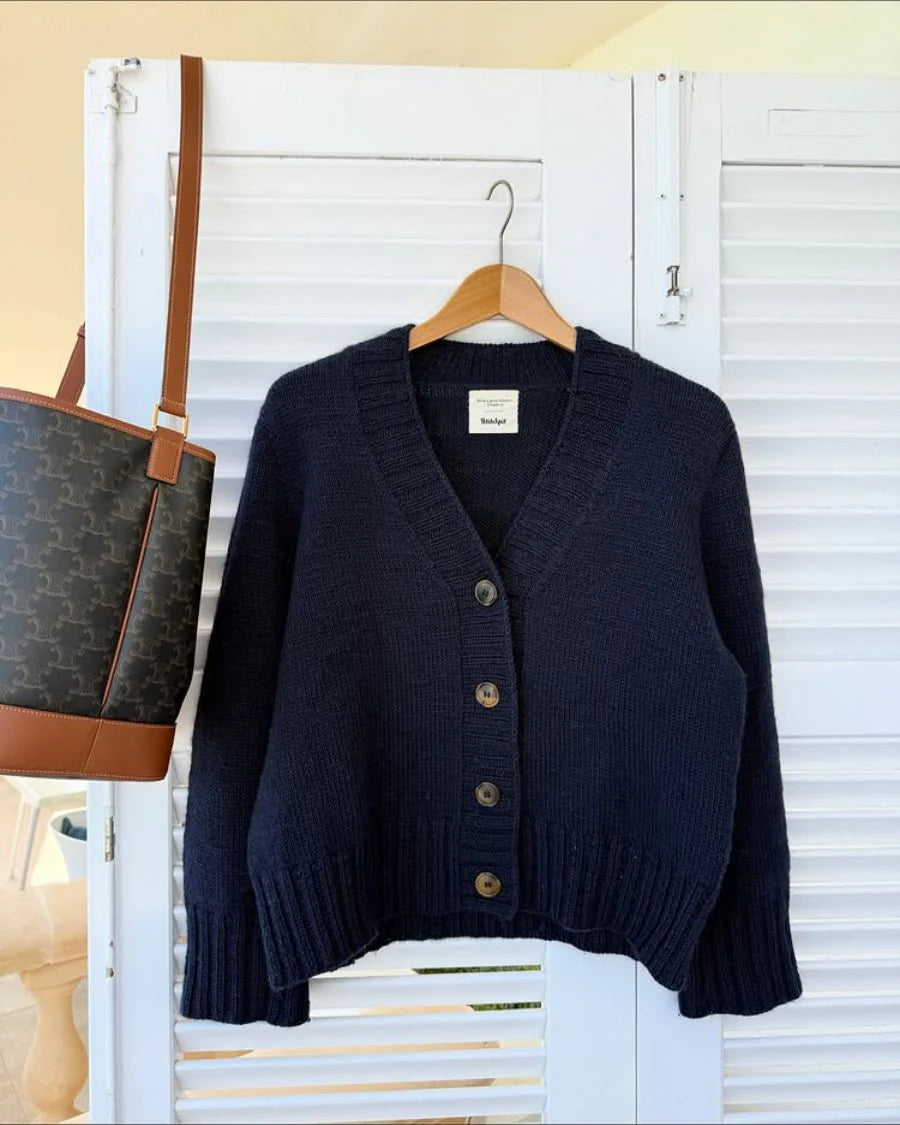 Eva Cardigan Anleitung - PetiteKnit
