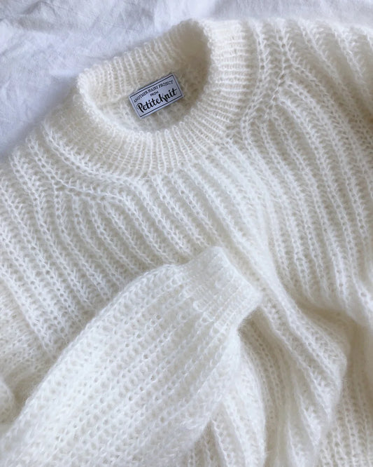 September Sweater Strickpaket - Silkhair (dreifädig)