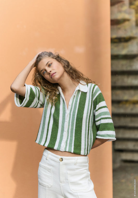 Polojacke Lookbook 20 Strickpaket - Ecopuno