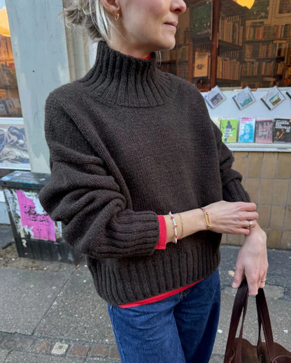 Hannah Sweater O-Neck Strickpaket - Alta Moda Alpaca