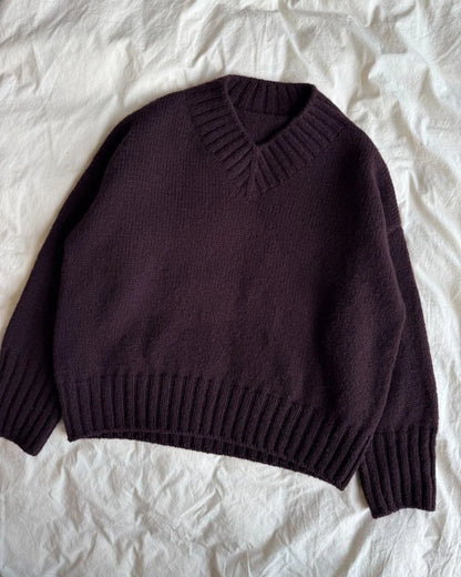 Hannah Sweater V-Neck Anleitung - Petiteknit