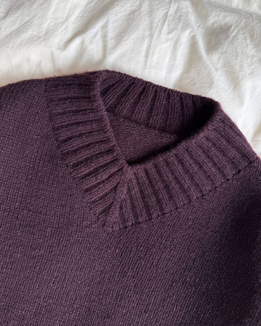 Hannah Sweater V-Neck Anleitung - Petiteknit