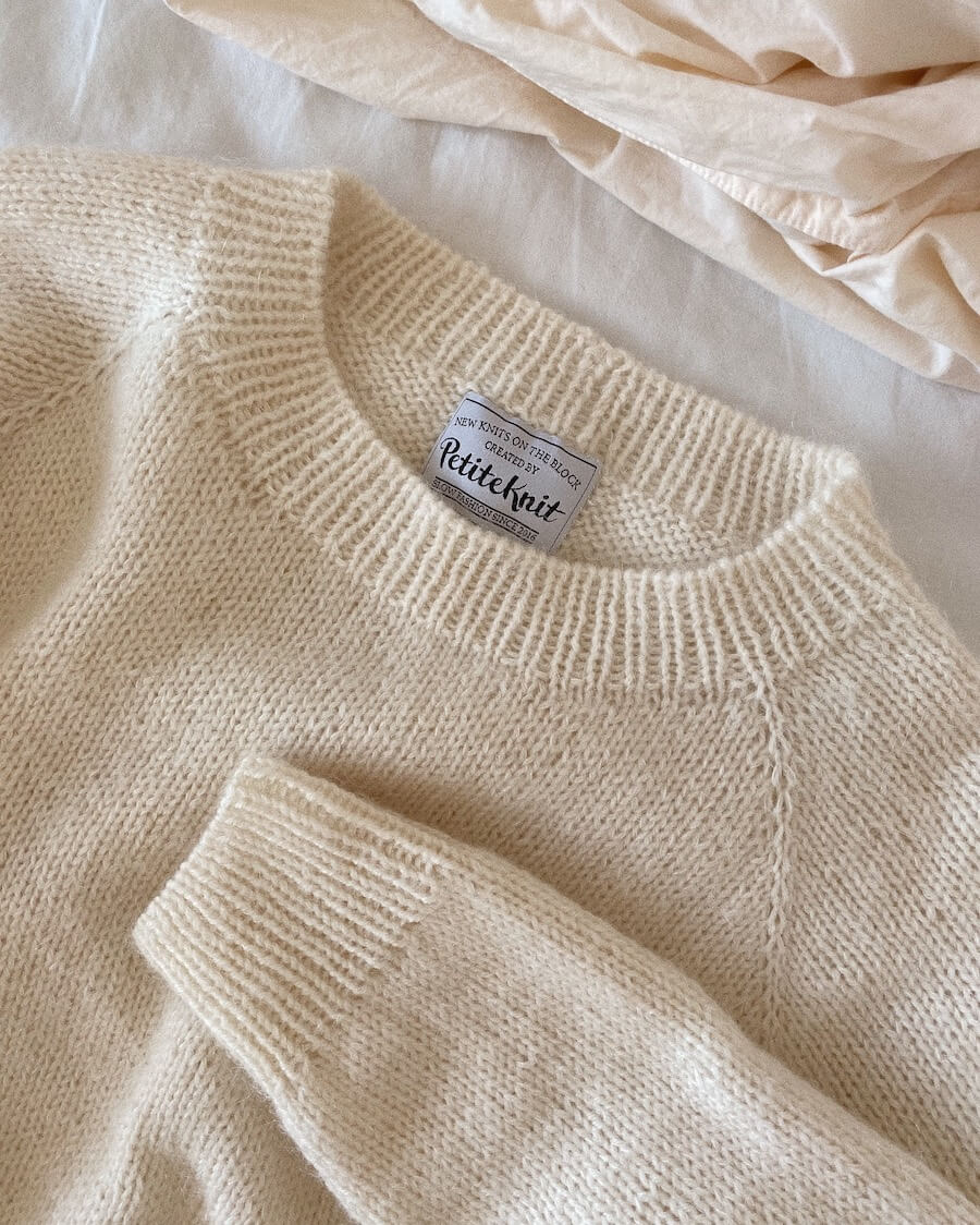 Kein Schnickschnack Pullover Strickset – Ecopuno & Silkhair