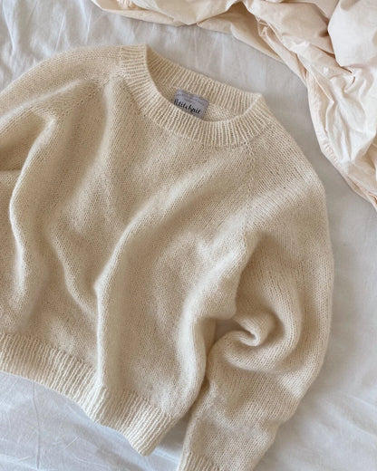 Kein Schnickschnack Pullover Strickset – Ecopuno & Silkhair