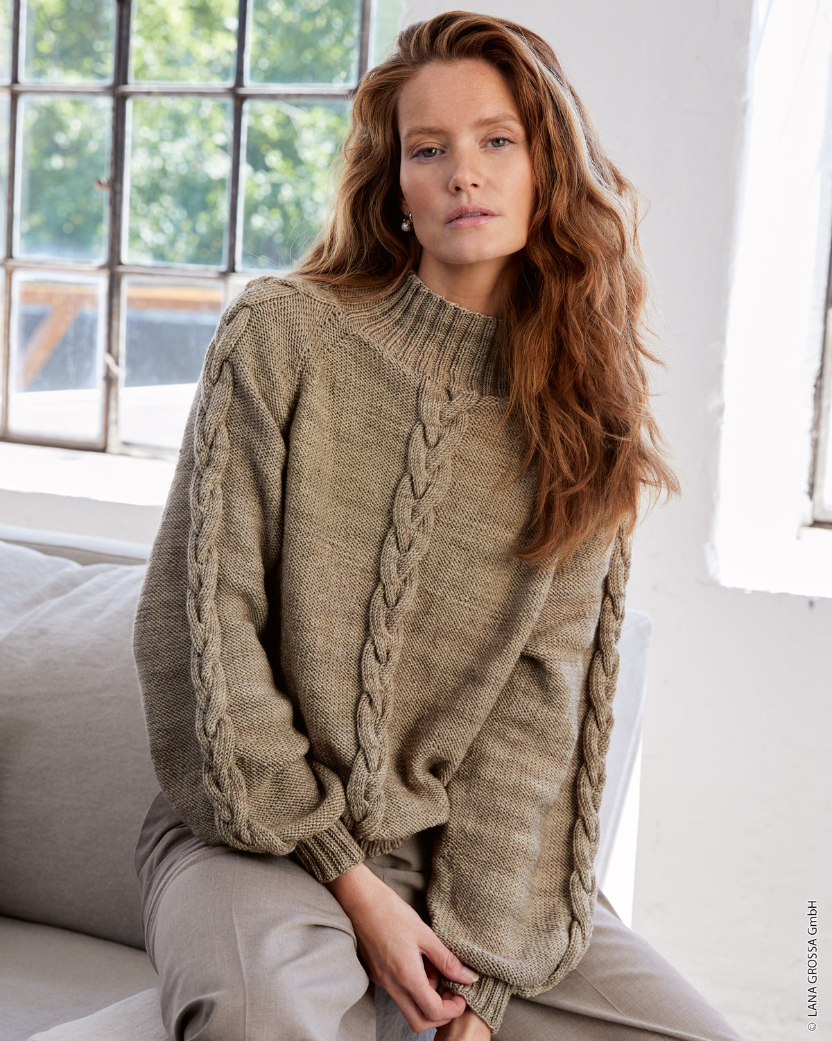 Pullover Hannah 1 Strickpaket - Cool Wool Big Vintage