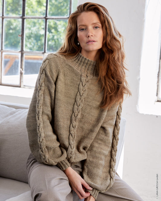 Pullover Hannah 1 Strickpaket - Cool Wool Big Vintage