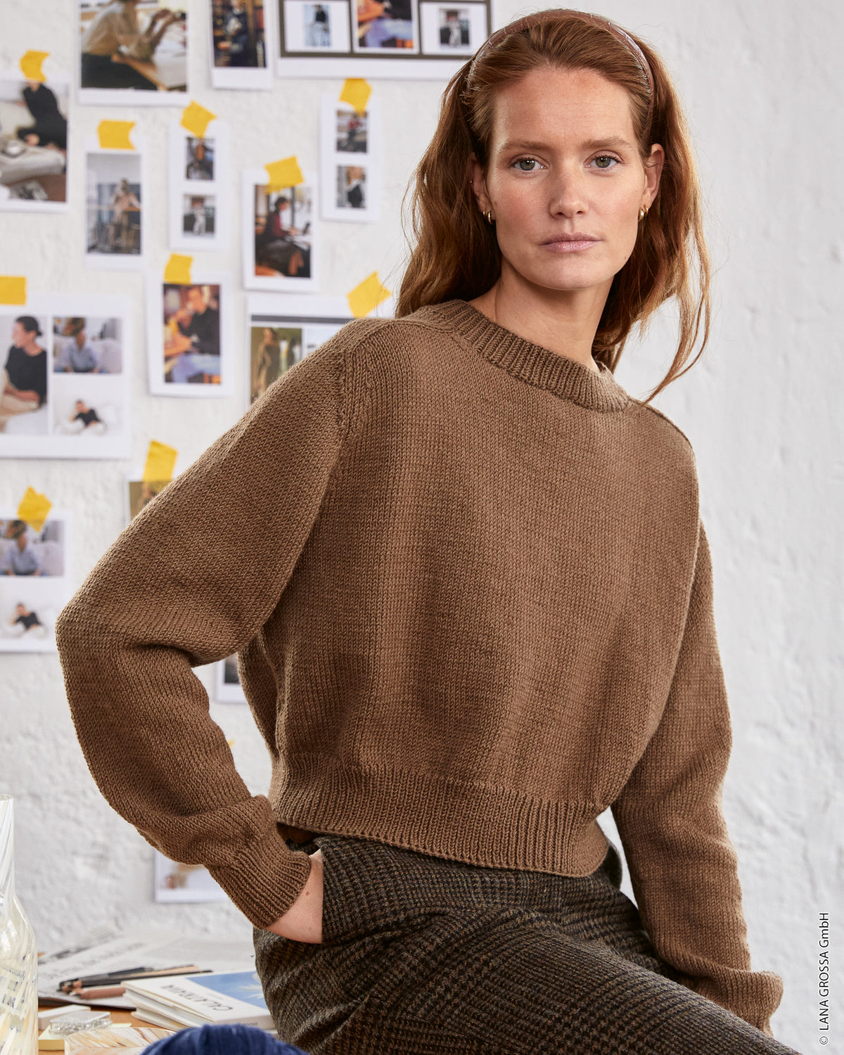 Pullover Ida 3 Strickpaket - Cool Wool Big Melange