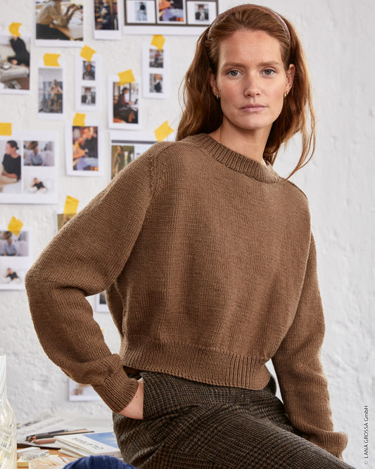 Pullover Ida 3 Strickpaket - Cool Wool Big Melange