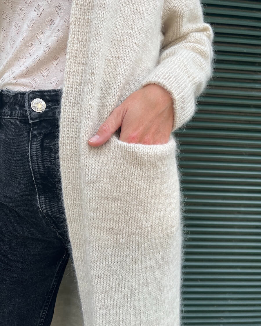 Keine Schnickschnack Strickjacke Strickpaket - Cashmere Classic und Silkhair