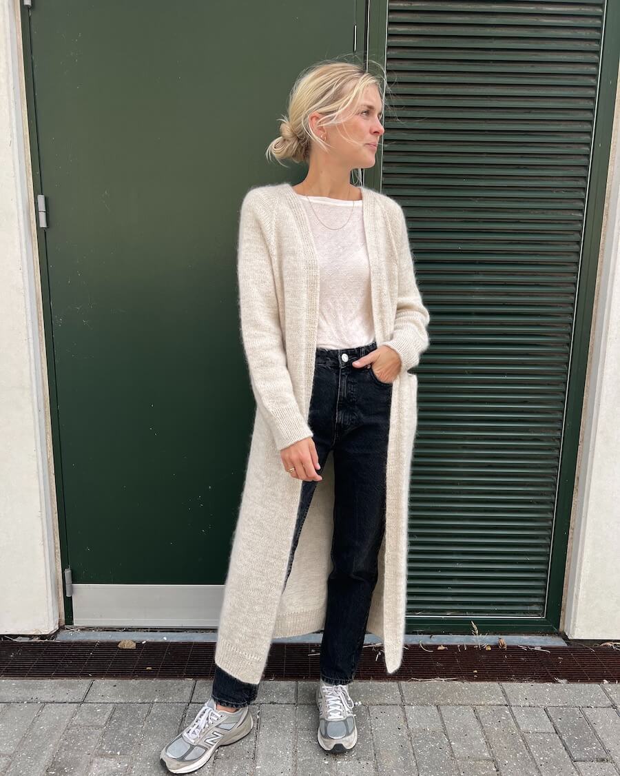 Keine Schnickschnack Strickjacke Strickpaket - Cashmere Classic und Silkhair